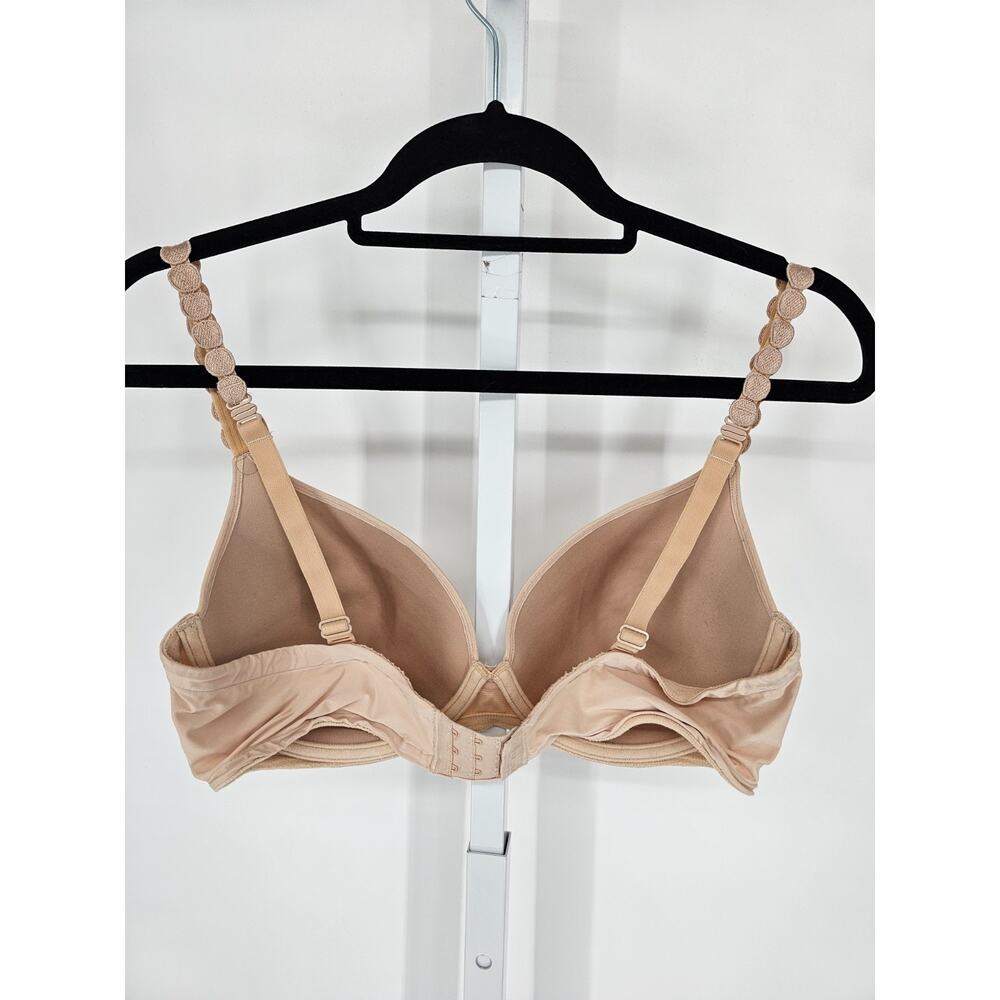 Marie Jo Womens Sz 38D Lightly Padded T Shirt Bra Solid Beige - Picture 3 of 4